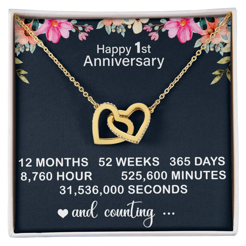 1 Year Anniversary Gift for Girlfriend - First Anniversary Gift for Her, 1st Anniversary Gift Idea - Beauty Belliss